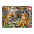 Puzzle Educa Rompecabeza 1500 Piezas Selva Radiante Tigre Puzzle Educa Rompecabeza 1500 Piezas Selva Radiante Tigre