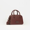 Cartera de mano New Penny en efecto cuero zaffiano Bordeaux