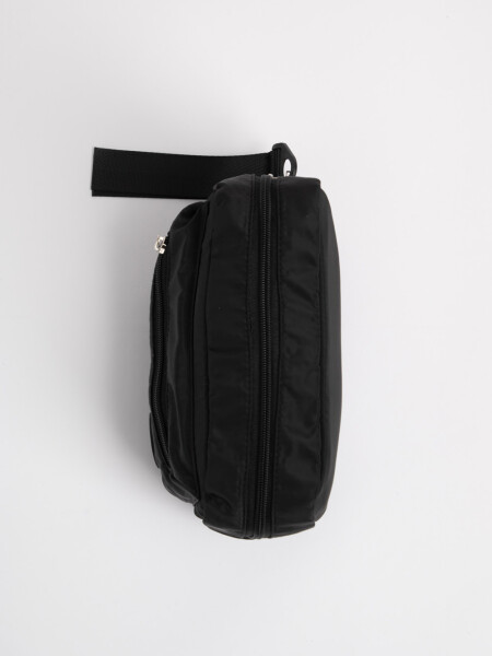 Necessaire con bolsillo Negro
