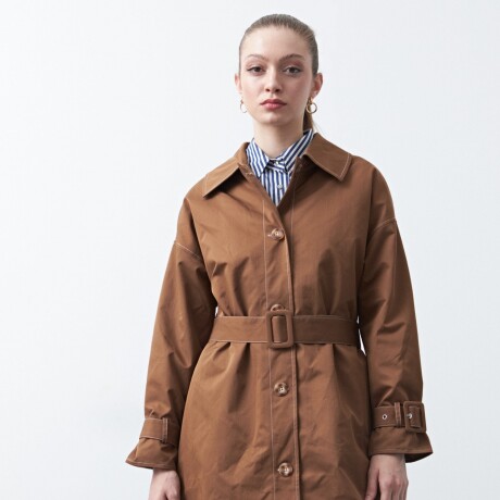 TRENCH TESSA Marron