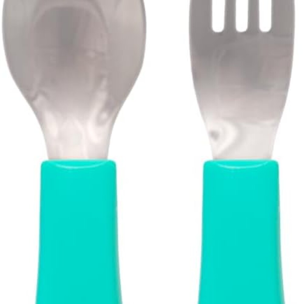 Set cubiertos metal ZOO BUBA verde