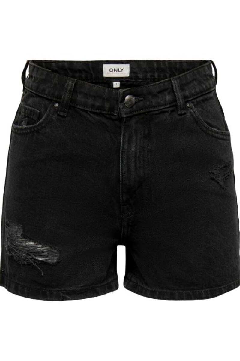 short jeans hw jagger Washed Black