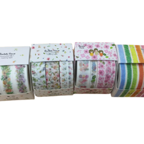 SET CINTA MÁSCARA 5M-FLOR SET CINTA MÁSCARA 5M-FLOR