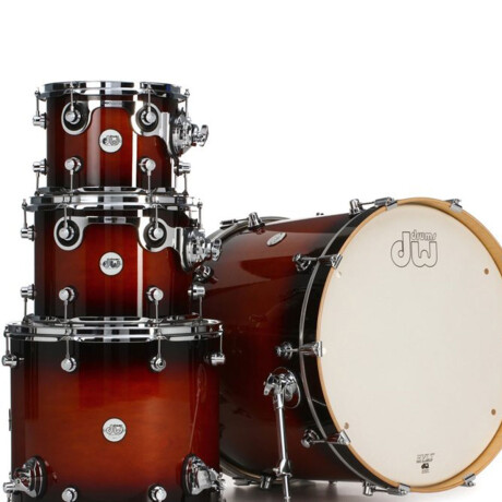 Batería Dw Design Serie Tobacco Burst 4 Cuerpos Sin Redoblante Batería Dw Design Serie Tobacco Burst 4 Cuerpos Sin Redoblante
