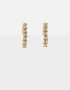 Aros Argollas Con cubic zirconia Argollas Con Cubic Zirconia - Dorado