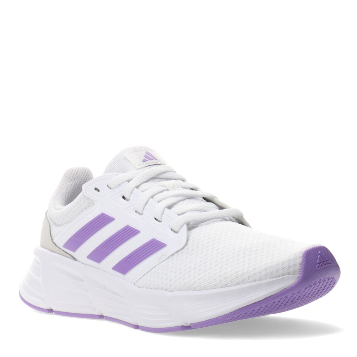 Championes de Mujer Adidas Galaxy 6 - Blanco - Violeta - Gris 