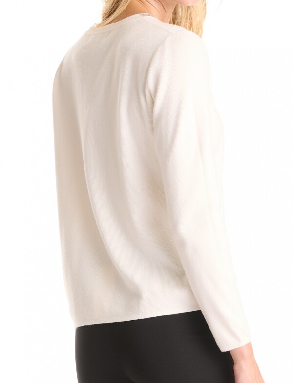 Buzo Cuello Strass CRUDO