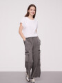 Pantalon Shuain Gris Medio