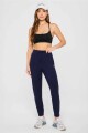 Leggings Jogger Cloud Jersey Mujer Deep Navy Heather