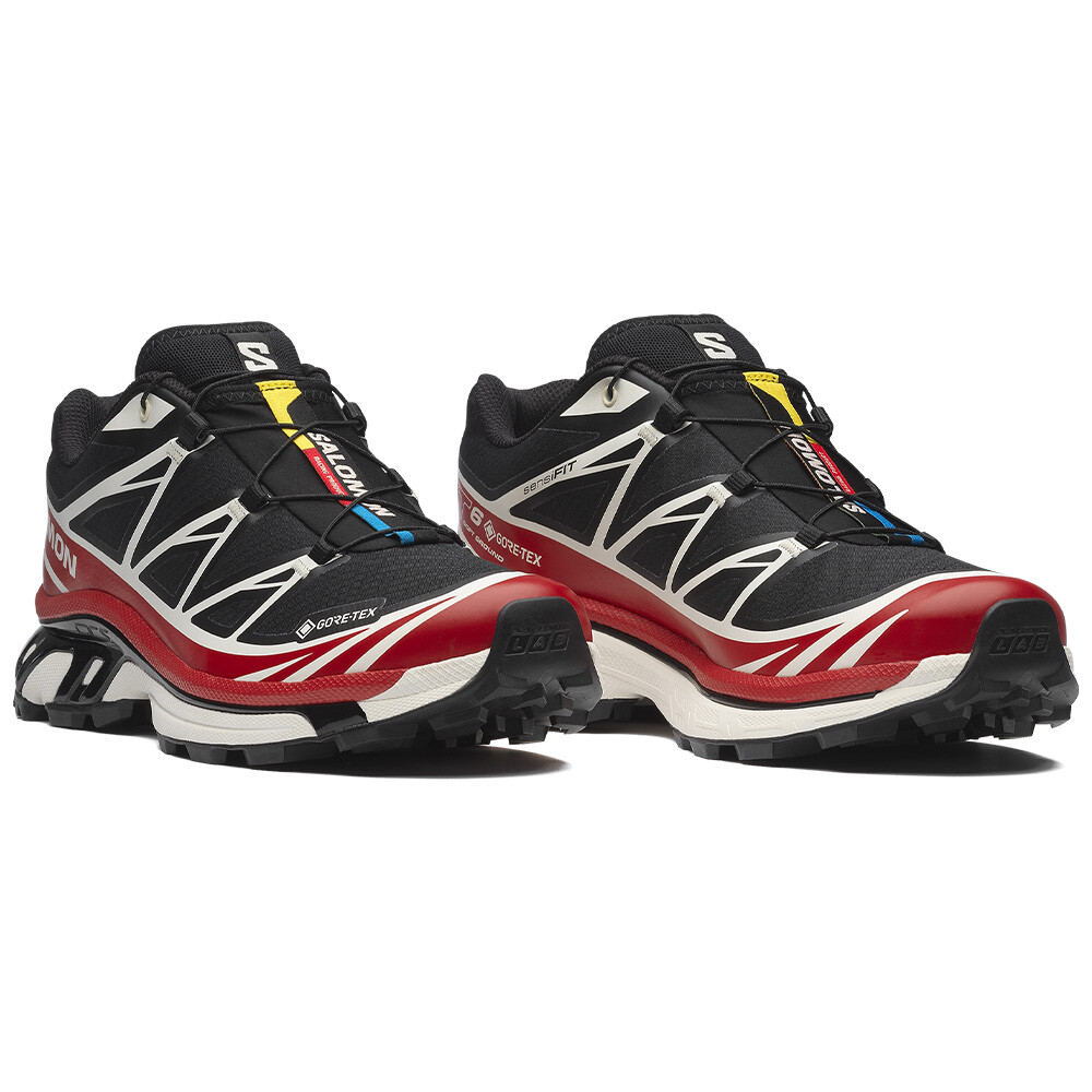Zapatillas Salomon Xt-6 Gtx Unisex Negro/Rojo