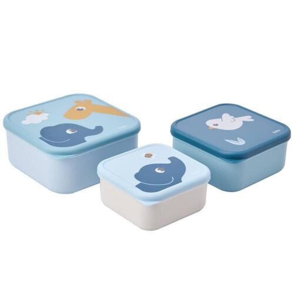Set x3 tupper BUBA cloudy celeste