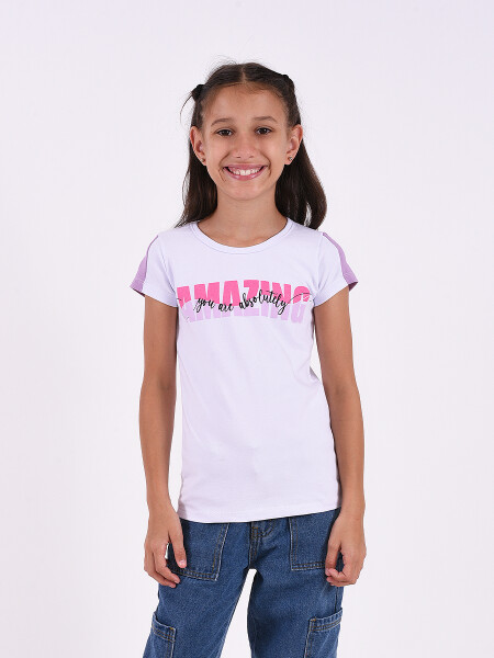 REMERA AMAZING BLANCO
