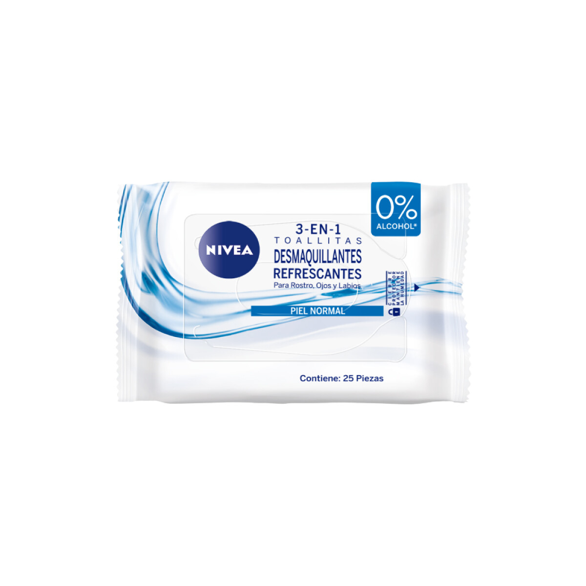 Toallitas Desmaquillantes Nivea Piel Normal 25 Unidades 