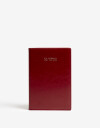 Anotadores Cuadernos y Memos Cuaderno Cuaderno Pu Con Cierre. Cuenta Con Hojas Rayadas. - Rojo Burdeaux