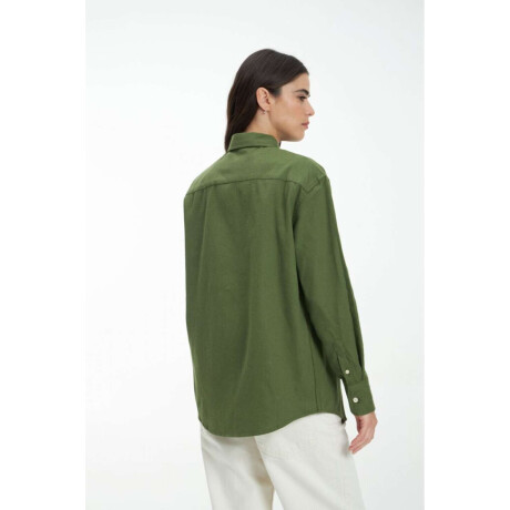 Camisa Thais Musgo