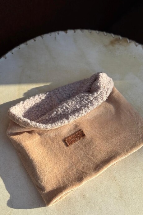 Mini Neck Gurí Beige / Topo