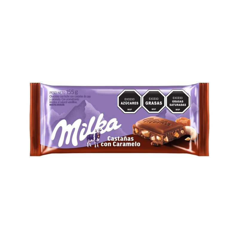 TABLETA MILKA CAST/CARAM. 155G Tableta Milka Cast/caram. 155g