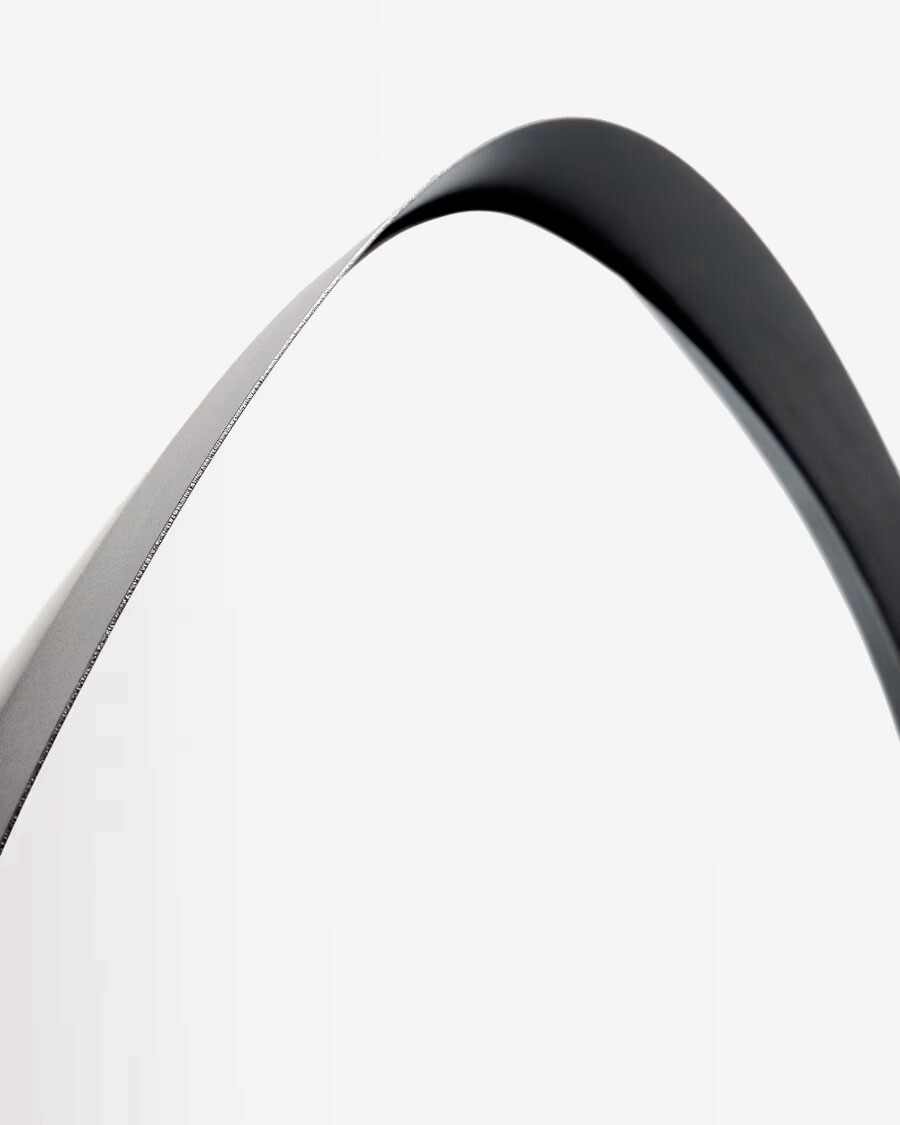 Espejo Tebel de metal negro 85 x 93,5 cm
