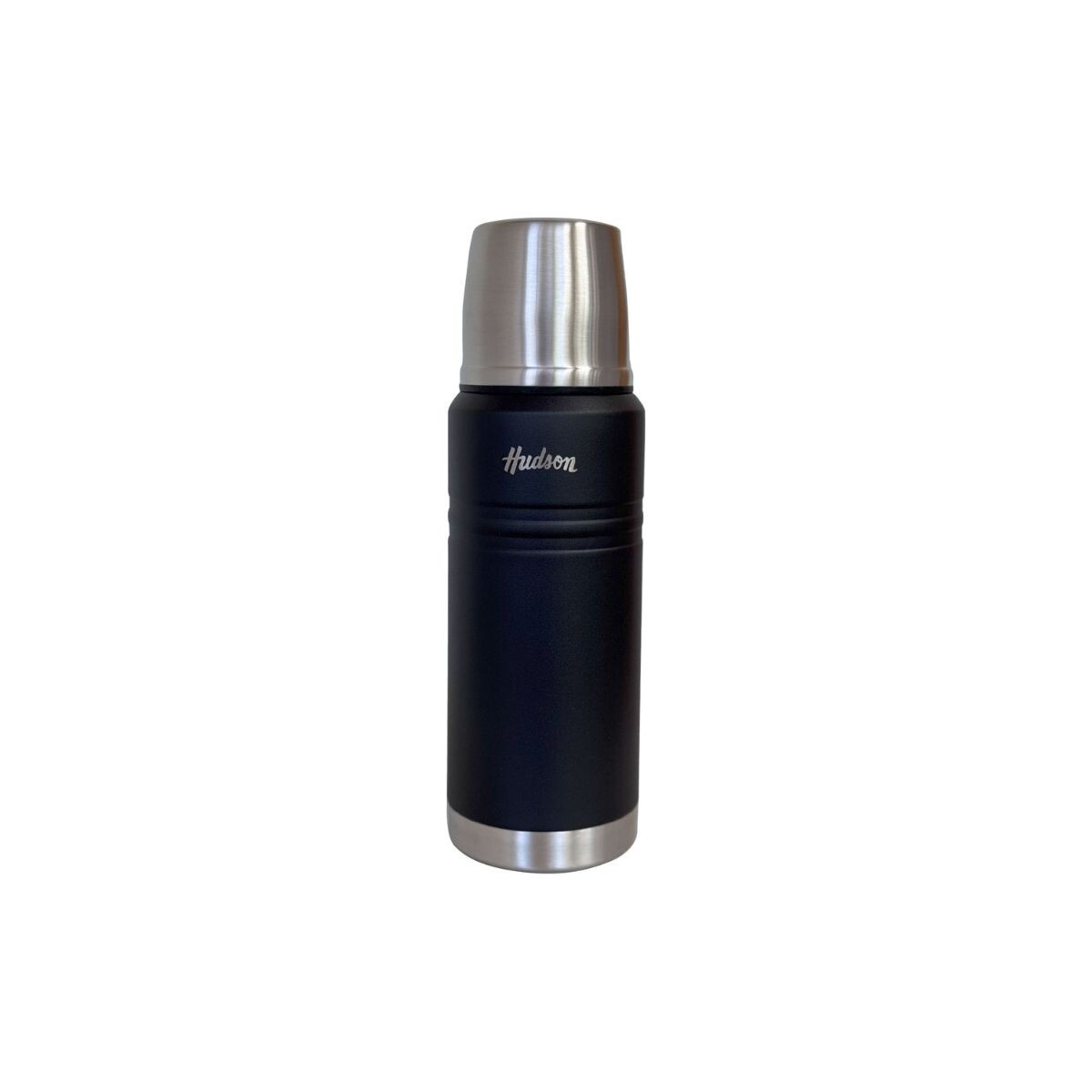 TER75 - Termo De Ac. Inox. Doble Pared 750 Ml Hudson - Negro 