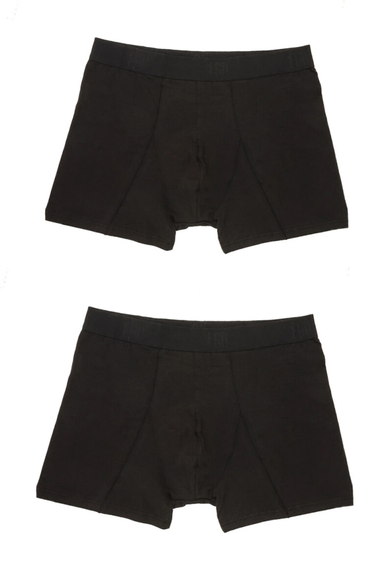 Pack x2 Boxer Liso - NE/NE 