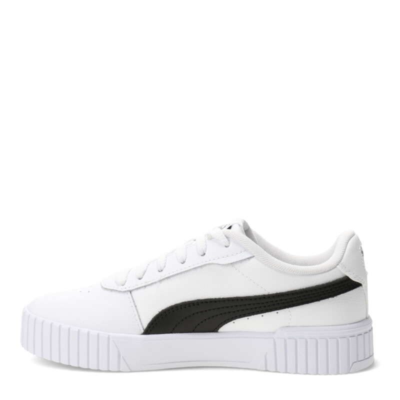 Championes de Mujer Puma Carina 2.0 Blanco - Negro - Plateado