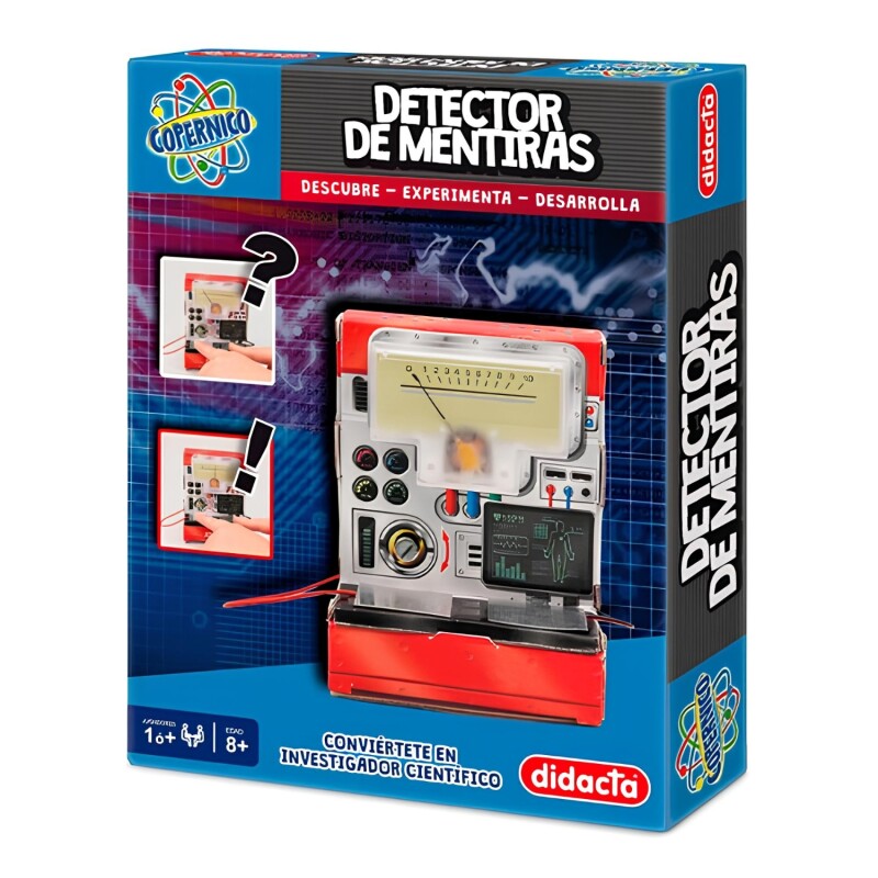 Juego de experimentos Didacta Detector de Mentiras Juego de experimentos Didacta Detector de Mentiras