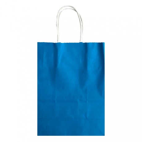 Bolsa con Asa N°1 Pack x12 Celeste