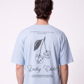 T-SHIRT LARKE DIXIE Celeste