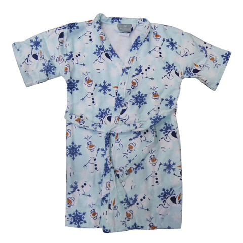 Bata de Baño Infantil Velour Frozen Talle P al G RIA 29