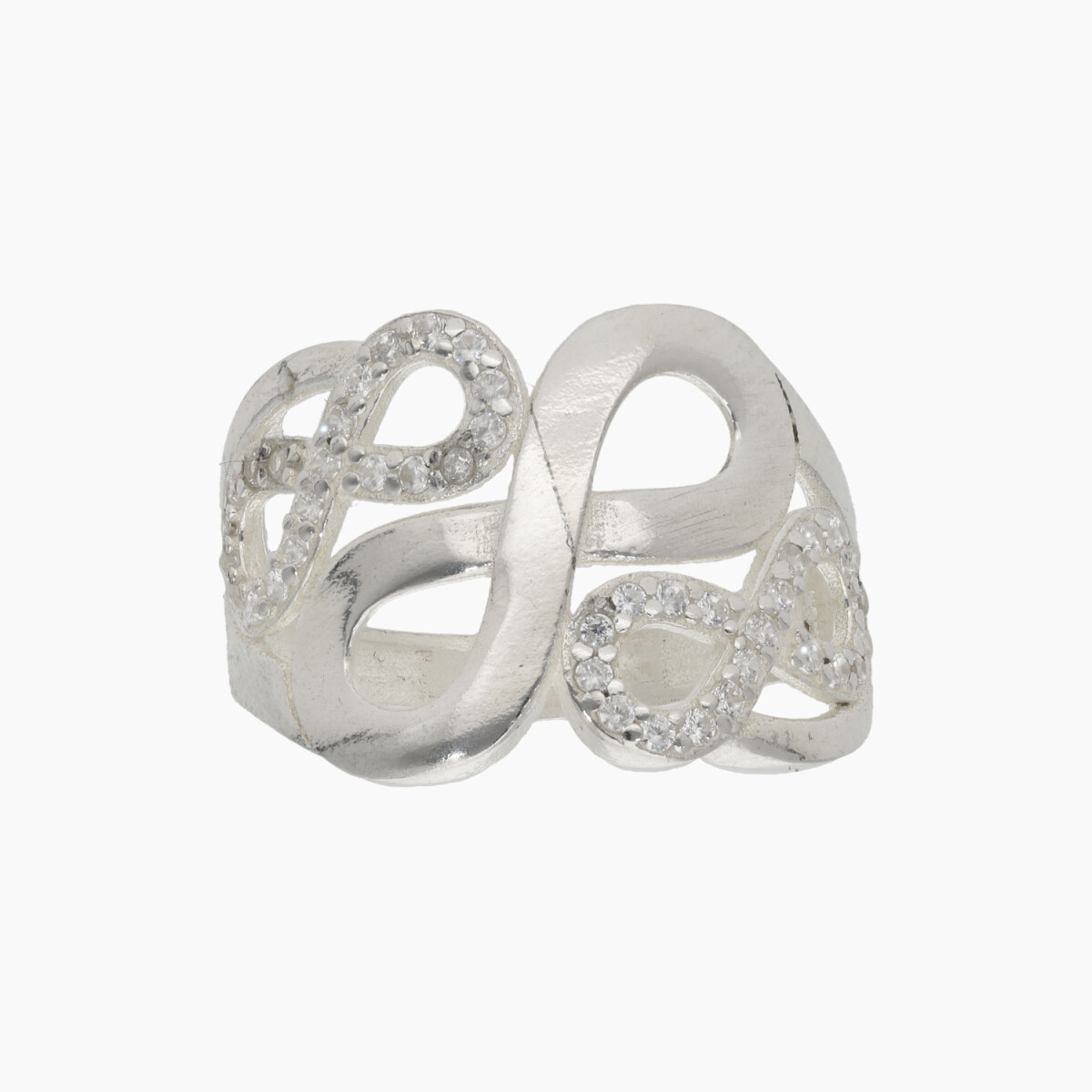 Anillo En Plata 925 Con Circonias 