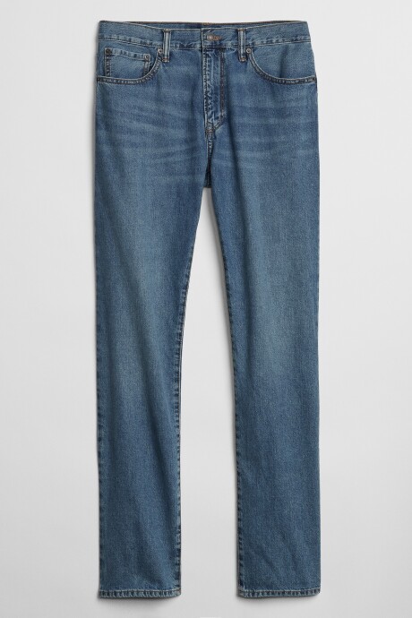 Jean Straight Sierra Vista Hombre Medium Wash