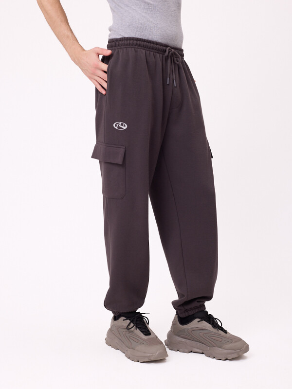 BABUCHA DUBBO RUSTY Gris Oscuro