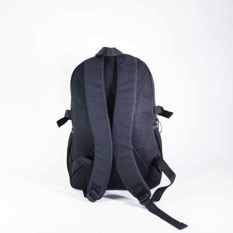 Mochila Matias Negra con gris
