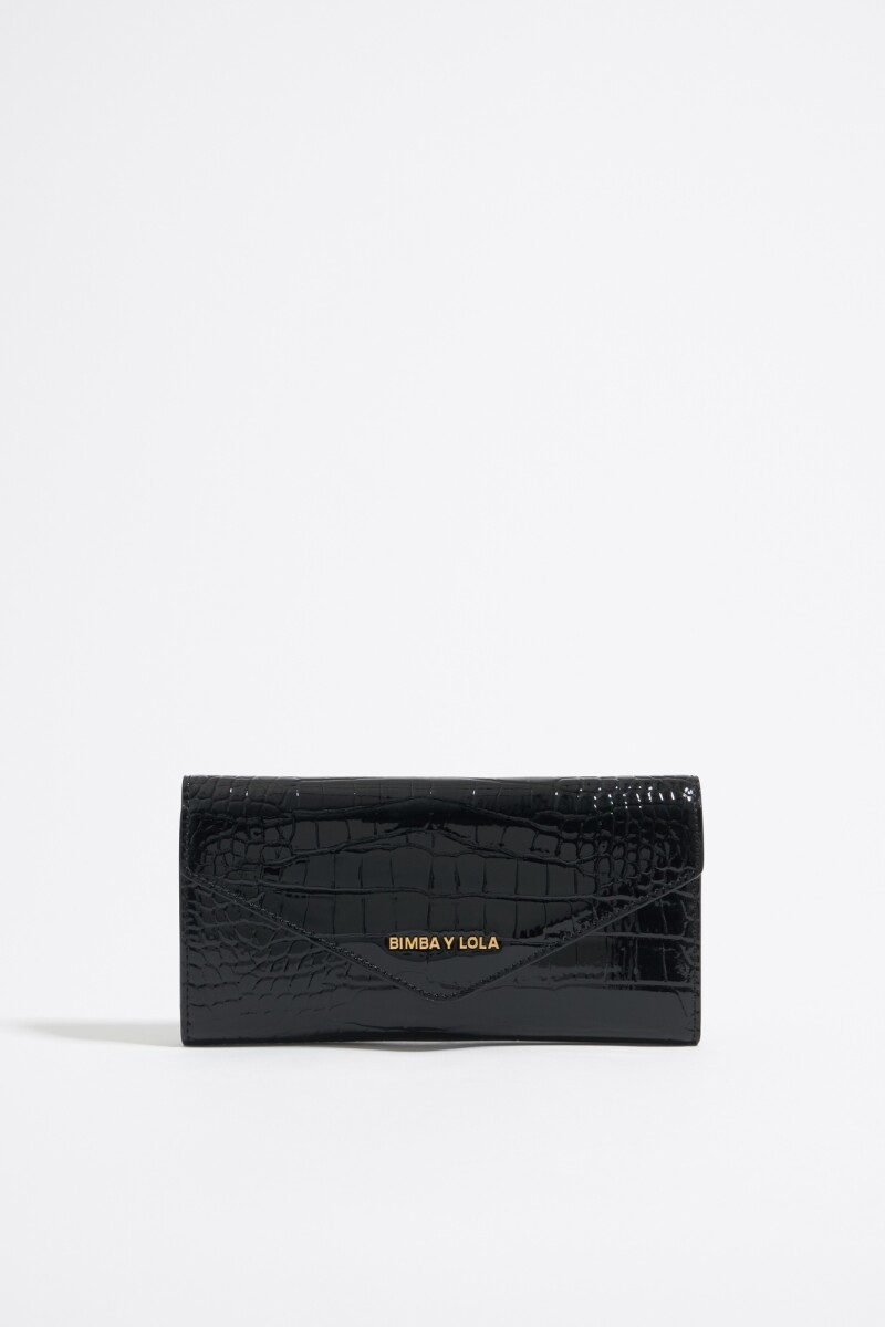 BILLETERA CONTINENTAL GRABADO Negro