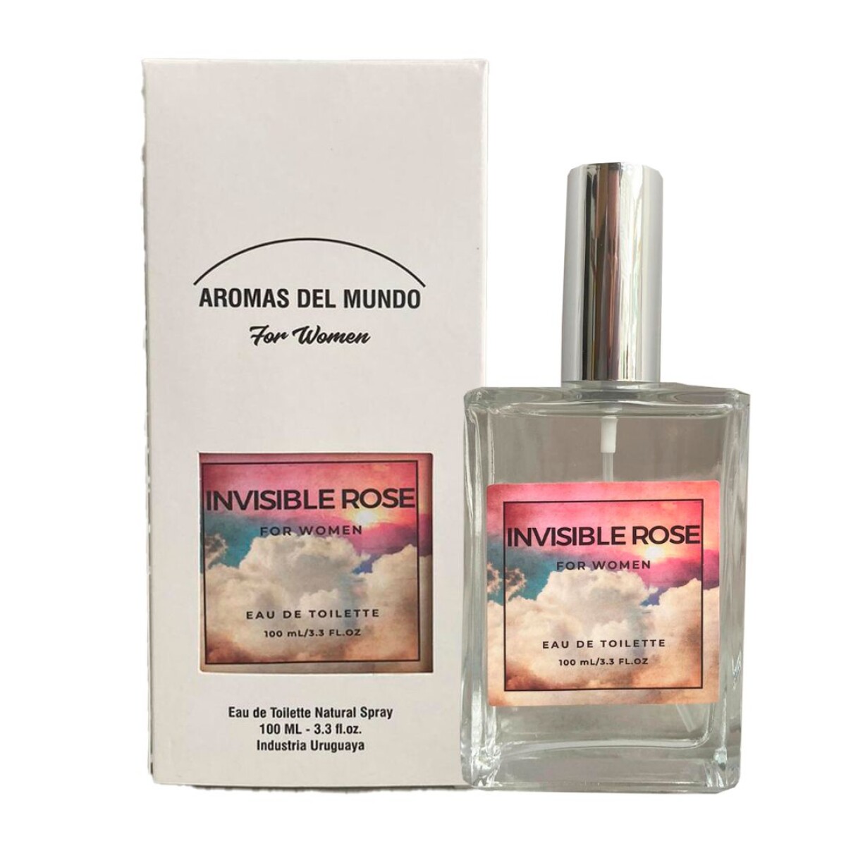 Perfume Aromas del Mundo - Invisible Rose 100ml - Para mujer 