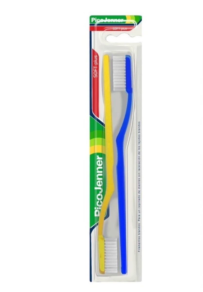 Cepillo Dental PicoJenner Soft Plus 2 Unidades 