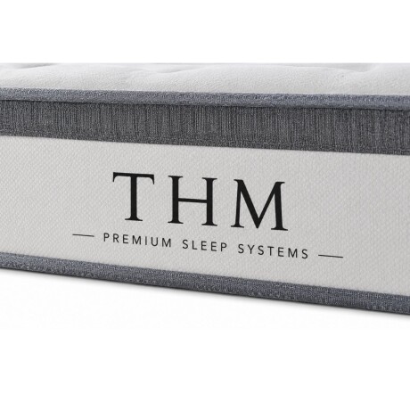 Sommier 1 Plaza HAMPTONS Rhodium 90X190 Negro