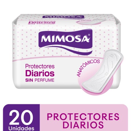 MIMOSA PROTECTORES DIARIOS SIN PERFUME 20 UNIDADES MIMOSA PROTECTORES DIARIOS SIN PERFUME 20 UNIDADES
