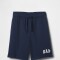 V-BAS LOGO SHORT TAPESTRY NAVY