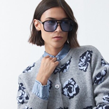 CARDIGAN COSME Gris Melange