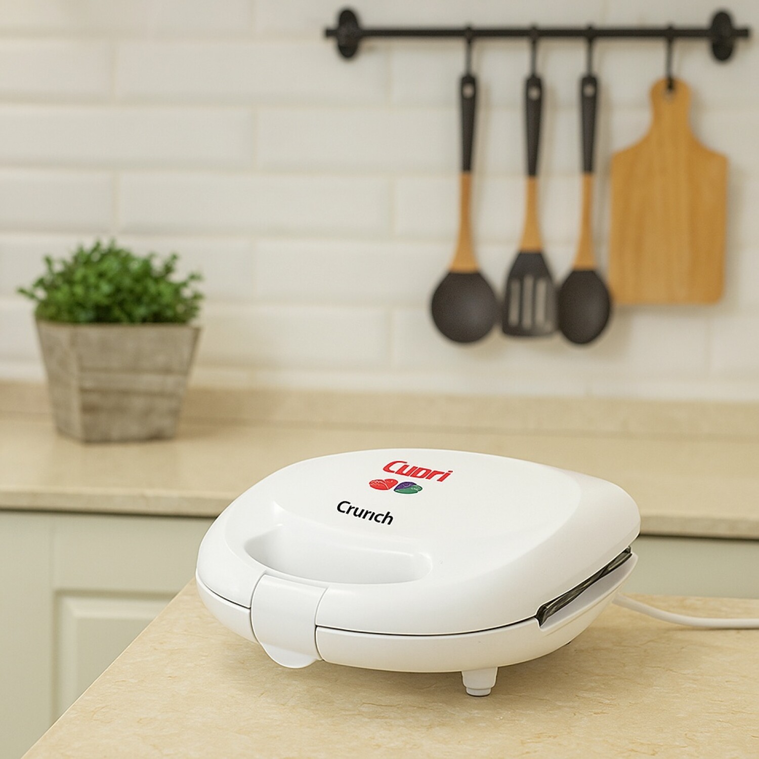 SANDWICHERA CUORI CRUNCH CUO-3234 Blanco — Todolandia