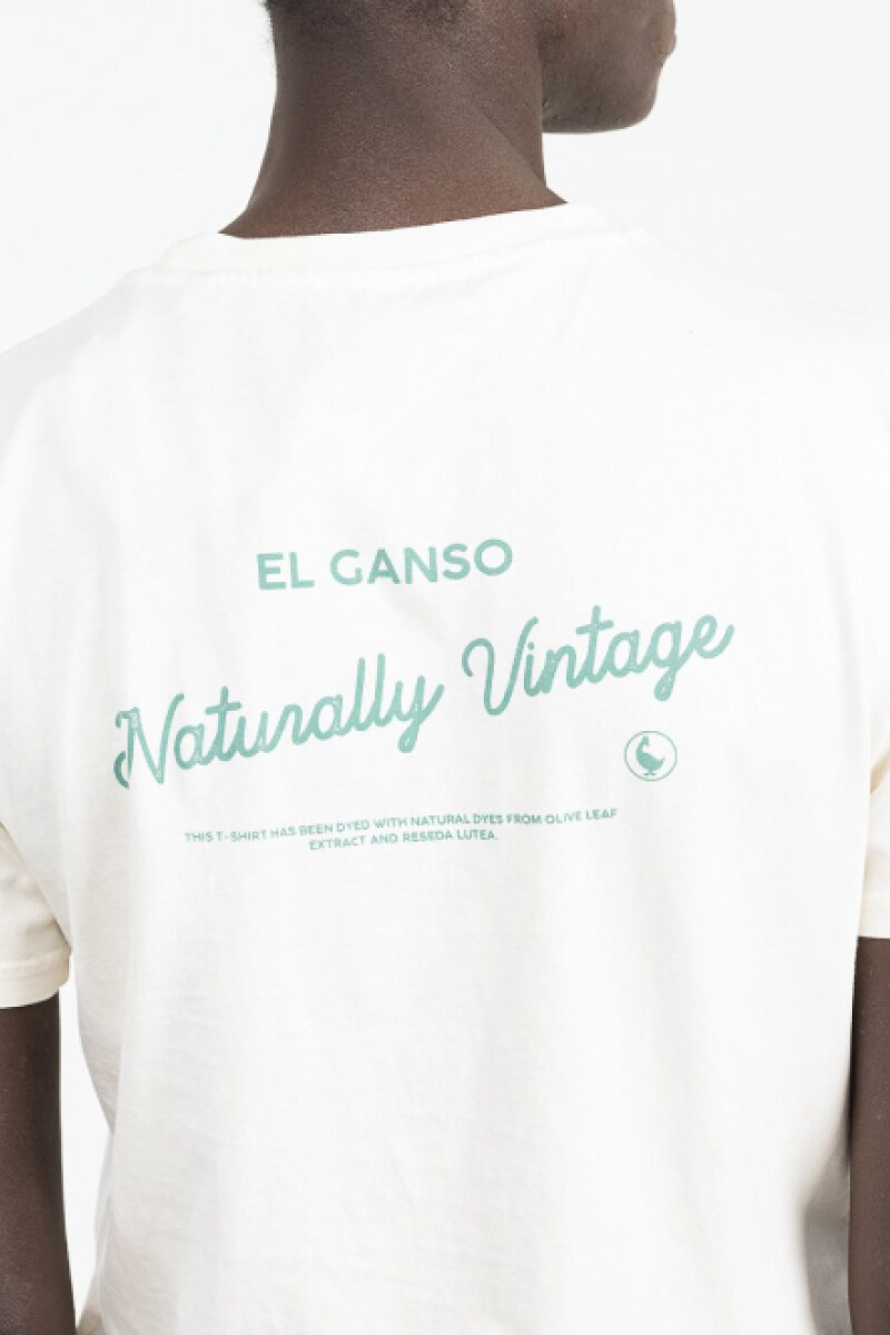 Camiseta El Ganso - Tinte Natural Crudo