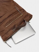 Mochila De Nylon Para Portátil 13" canela
