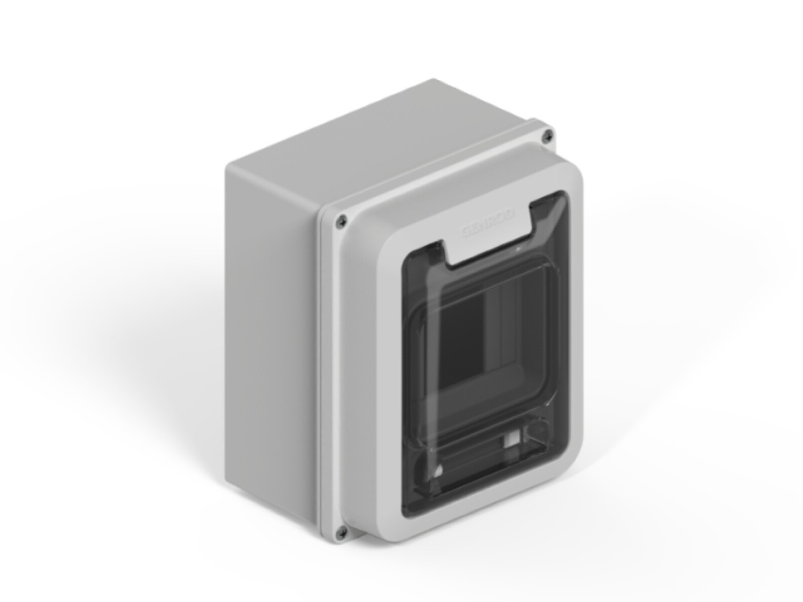 TABLERO EXT. IP65 p/4 polos DIN -GRIS GENROD 