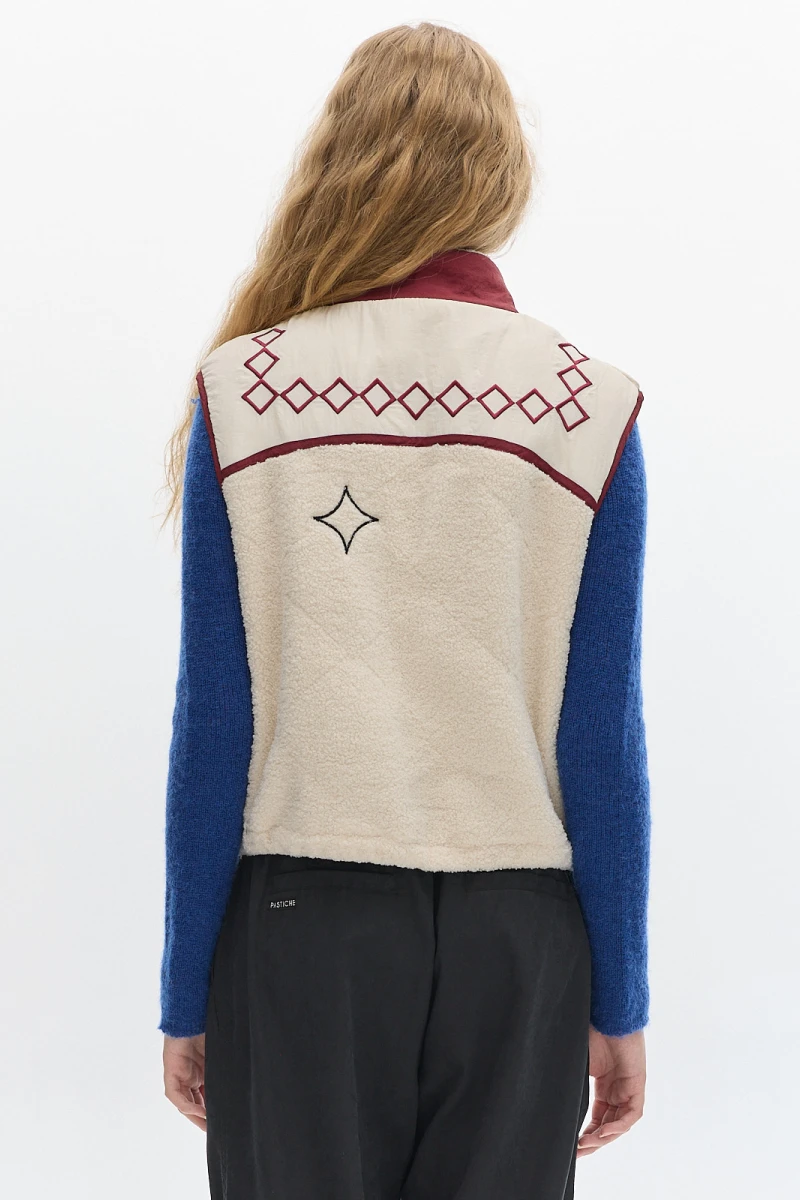 Chaleco Montana Crema