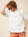 T-SHIRT LOCHET RUSTY Blanco