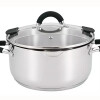 OLLA KASSEL KS- INOX 5 L Acero c/Tapa Vidrio - 77044 Sin color