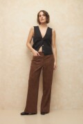 PANTALÓN MANDARIN Marron