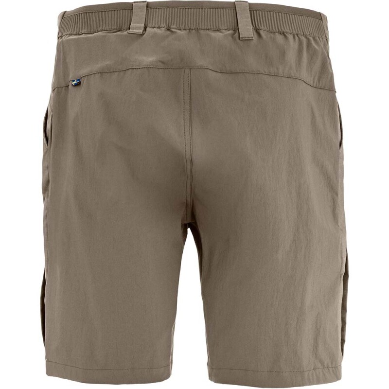 Short Fjallraven Abisko Hybrid Trail Shorts M Hombre Suede Brown