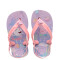 Sandalias Infantiles Havaianas Baby Peppa Pig Lila - Rosado